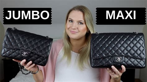 Chanel jumbo vs maxi